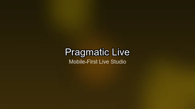 Pragmatic Play live casino studio with roulette wheel spinning