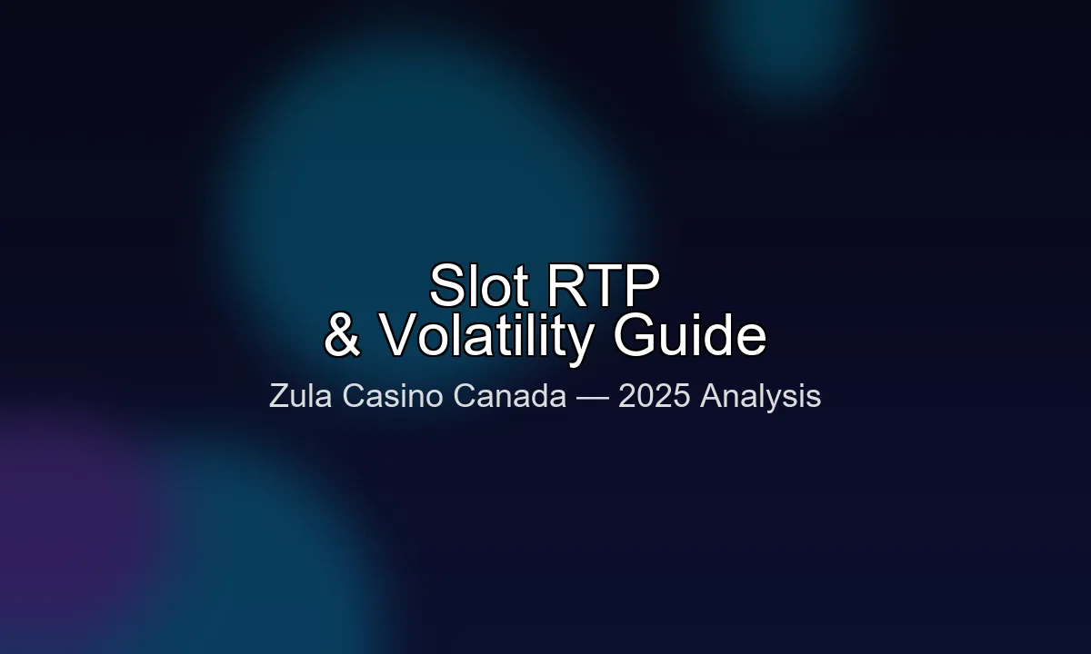 Slot RTP and volatility analysis dashboard at Sixty6 Casino Canada