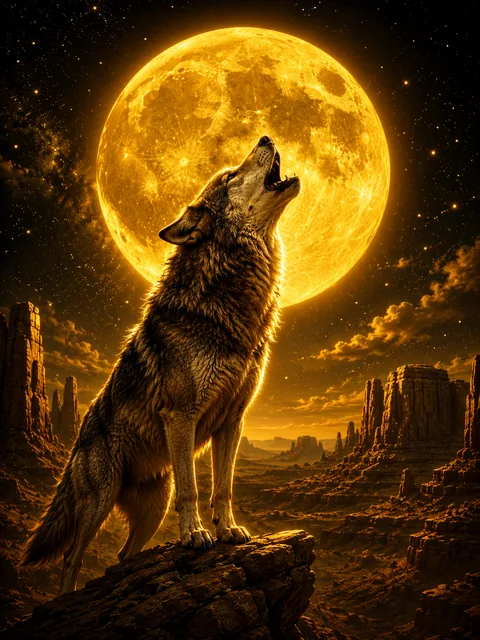 Wolf Gold desert wildlife slot review with money respin